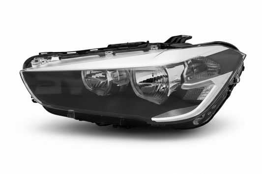 Headlight Headlamp Left 63117436461 & Right  63117436462  (Without Blaster) Compatible With BMW X1 E48  (2016-2019) LED (W/0 Fan)