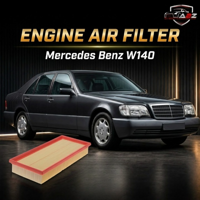 Engine Air Filter 0030947204 Compatible With Mercedes Benz W140