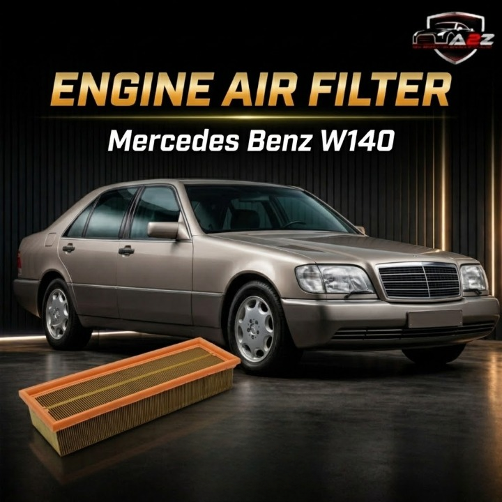 Engine Air Filter 0030946804 Compatible With Mercedes Benz W140