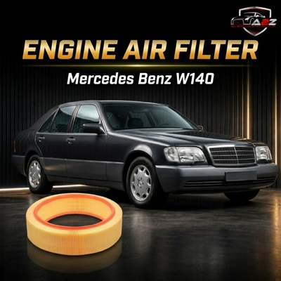 Engine Air Filter 0030946204 Compatible With Mercedes Benz W140