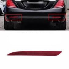 Rear Bumper Reflector Left 2228200374 & Right 2228200474  Compatible With Mercedes S Class W222 2014-20