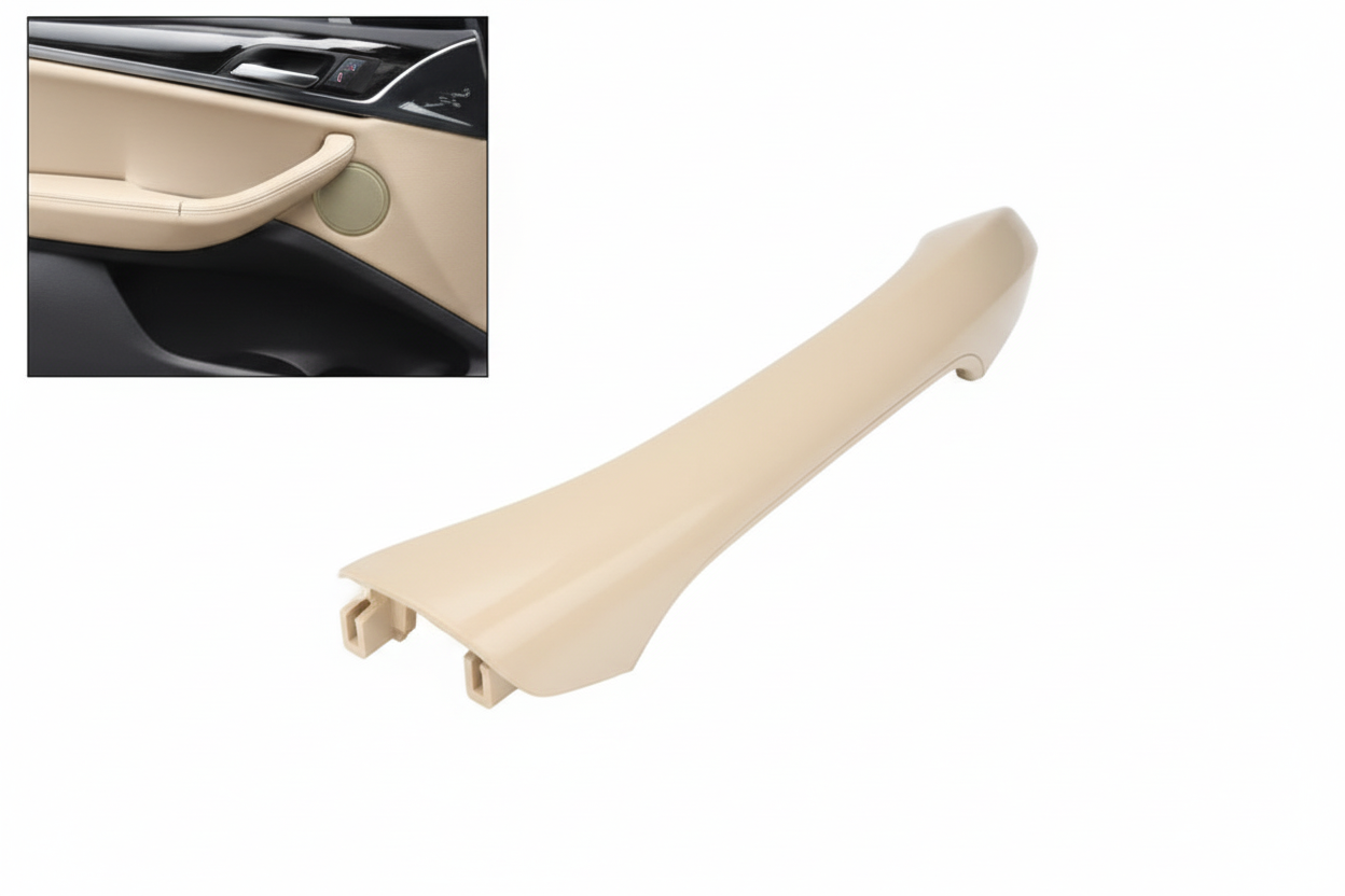 Inner Door Handle Outer Cover Set Beige 51416999875 51416999876 Compatible With BMW X3 X4   G01 G08 F97 G02 F98