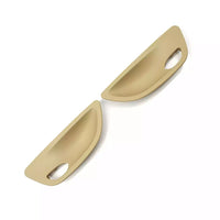 Interior Door Handle Bowl Cover Trim 51417226357 & 51417226358 & 51417226361 & 51417226362 Compatible with BMW 5 Series F10 F11 F18