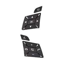Steering Wheel Buttons Standard Model Black 16690528009107 16690529009107 Compatible With Mercedes Benz ML GL G Class W166 W463