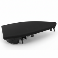 Rear Left Door Speaker Cover Black 51427226463 Compatible With BMW 5 series F10 F11