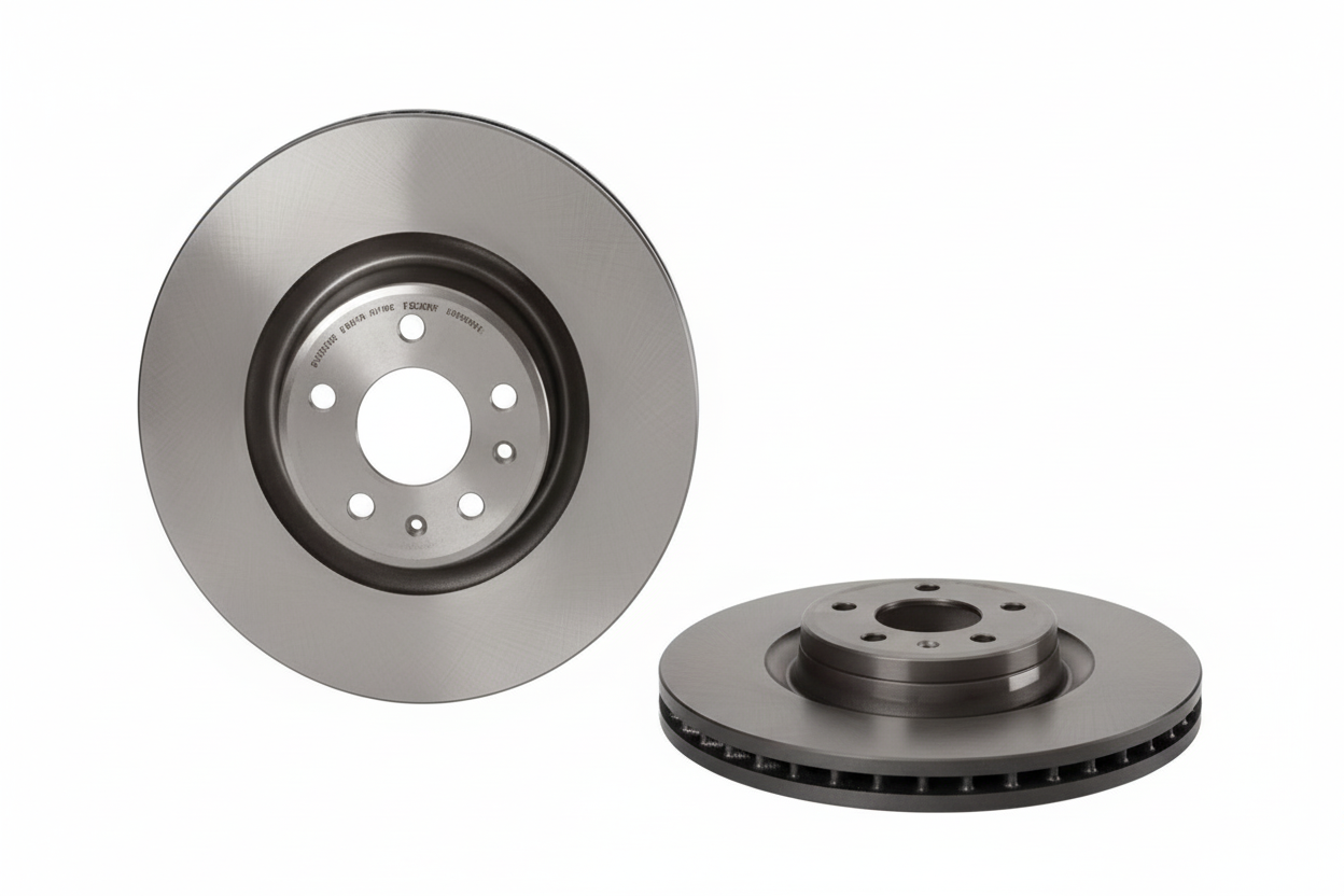 Front Brake Disc 80A615301F Compatible With Audi A4 A6 A7 Q5