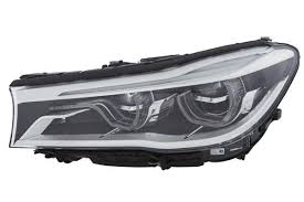 Headlight Headlamp Left 63117408709  & Right  63117408710  (Without Blaster) Compatible With BMW 7 Series G11  (2016-2018) LED +Adaptive