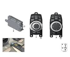 CIC  Multi Media Button Set 65829290785 Compatible With BMW F02 F06 F10
