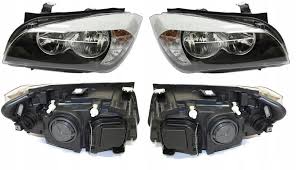 Headlight Headlamp Left 63112990001 & Right  63112990002  (Without Blaster) Compatible With BMW X1 E84  (2009-2012) Halogen