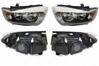 Complete Headlight Assy Left 63112990001 & Right 63112990002 (Without Blaster) Compatible With BMW X1 E84 (2009-2012) Tag No.59