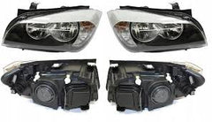 Headlight Headlamp Left 63112990001 & Right  63112990002  (Without Blaster) Compatible With BMW X1 E84  (2009-2012) Halogen