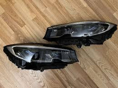 Headlight Headlamp Left 63118496155 & Right  63116496156  (Without Blaster) Compatible With BMW G20 3 Series  (2019-2021) LED Lens