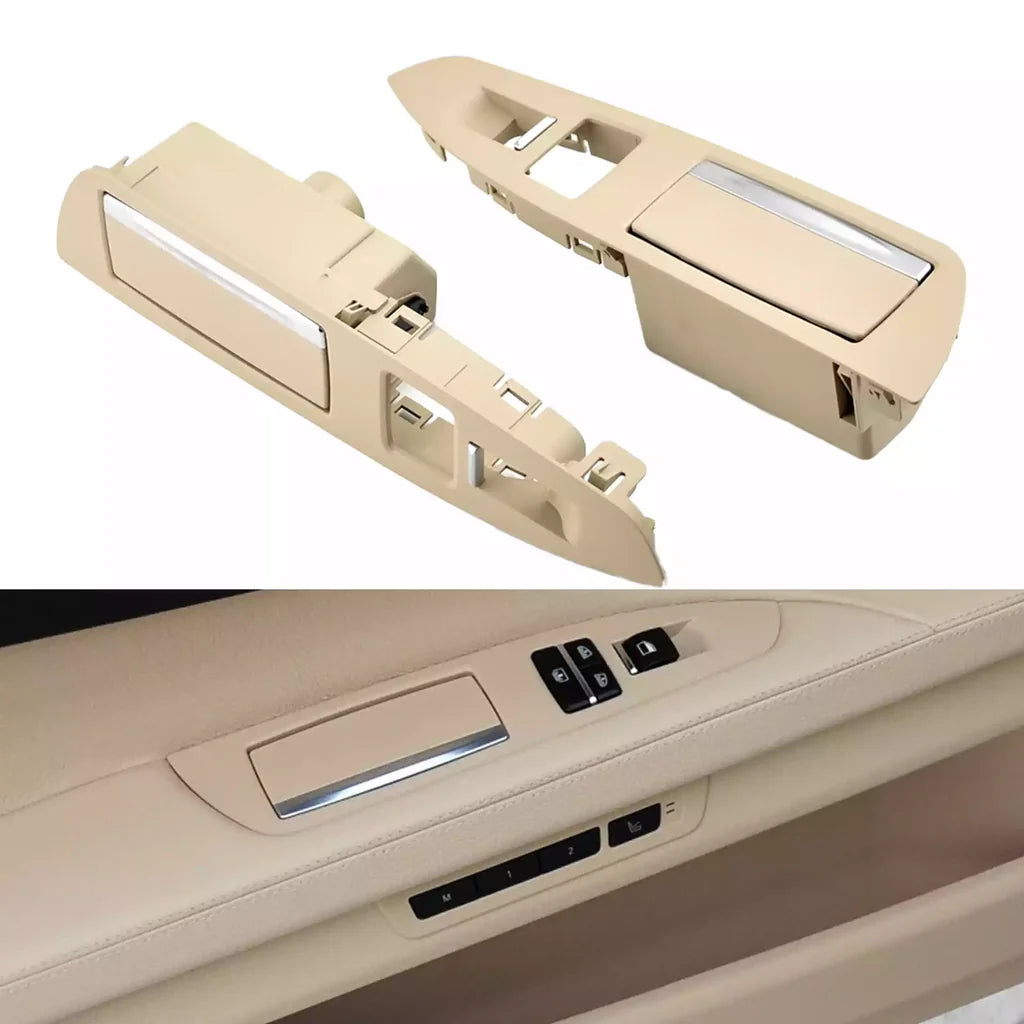 Rear door ashtry  assembly with curtain folding switch hole  Old Model 51429169053 L  51429169054R Compatible with BMW  7 SERIES F02 Set Of 2