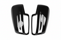 Side Mirror upper cover (Side Mirror cover) Carbon Fiber Left A2128100164 &  Right A2128100264 Compatible With Mercedes Benz C-CLASS W204  & E-CLASS W212 & W221 W117 W176 W246 W156 (2010-2016) TAG-SMC-102