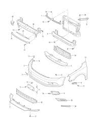 Front Bumper Member Bracket 16D805705 Compatible With Volkswagen  For JETTA Tag No.286