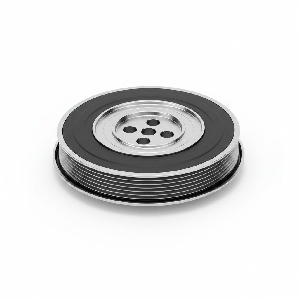 Belt Pulley VD1222 6510350112 Compatible with MERCEDES-BENZ A-CLASS (W176), B-CLASS Sports Tourer (W246, W242), CLA Coupe (C117), GLA-CLASS (X156) (CONTINENTAL)
