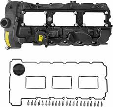 Engine Valve Cover 11127570292 Compatible With  BMW N55 1 2 3 4 5 6 7 Series X3 X4 X5 X6