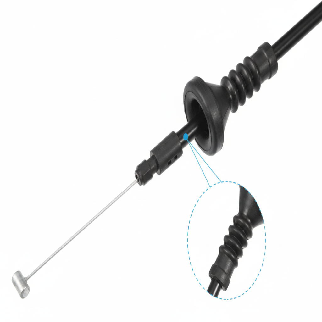 Hood Bonnet Release Cable 51237347413 Compatible With BMW For 7 SERIES G11/G12 G30/G38