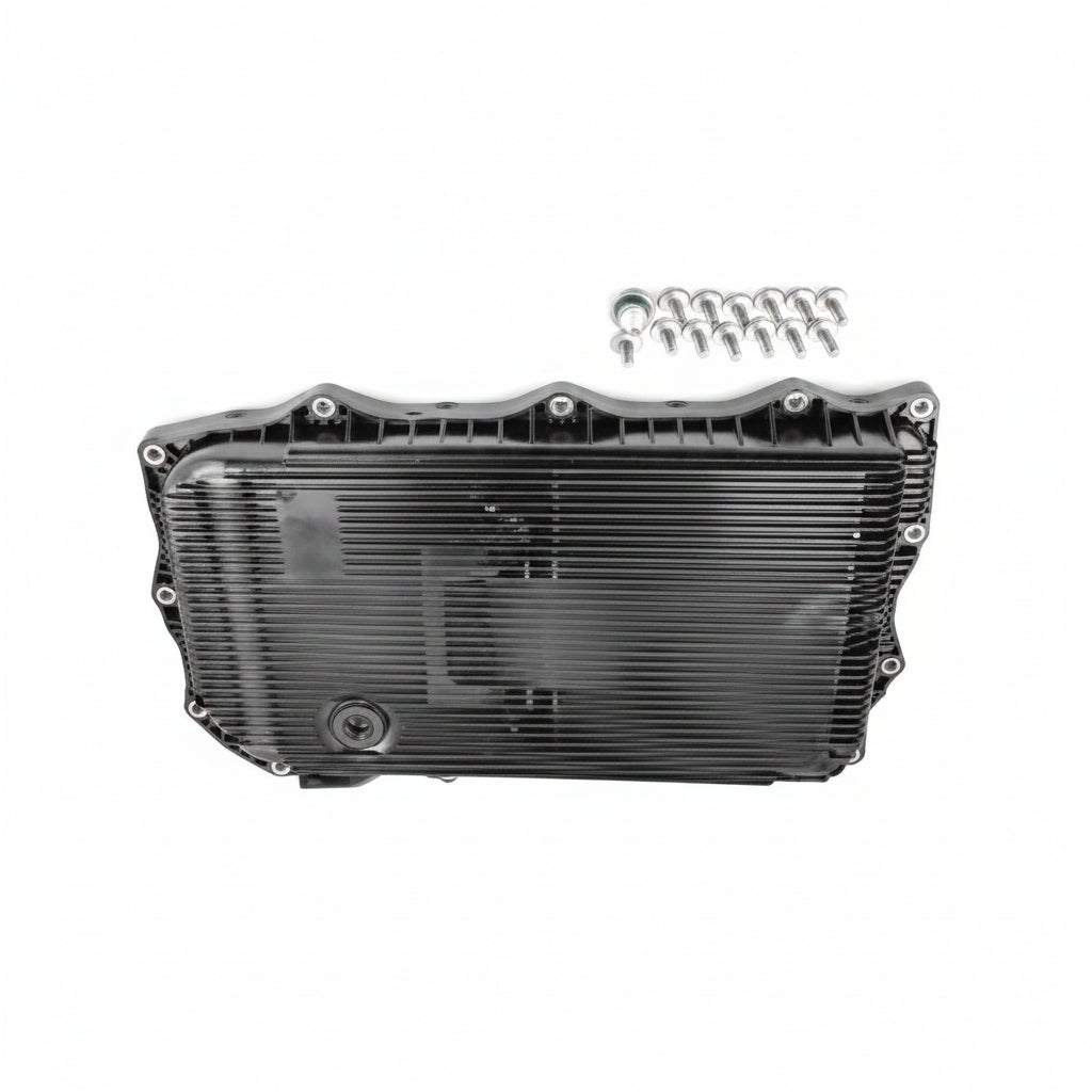 Transmission Oil Pan-New Version 1086298437 Compatible With BMW 8 Speed 8HP76 / 75 / 51 / 50 8HP70 / 45