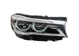Headlight Headlamp Left 63117408709  & Right  63117408710  (Without Blaster) Compatible With BMW 7 Series G11  (2016-2018) LED +Adaptive
