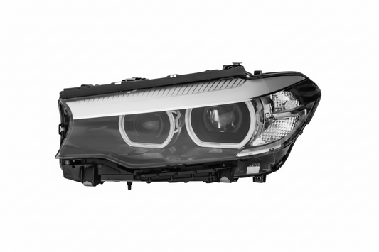 Headlight Headlamp Left 63117214951  & Right  63117214952  (Without Blaster) Compatible With BMW 5 Series G30 LCI (2017-2020)  LED