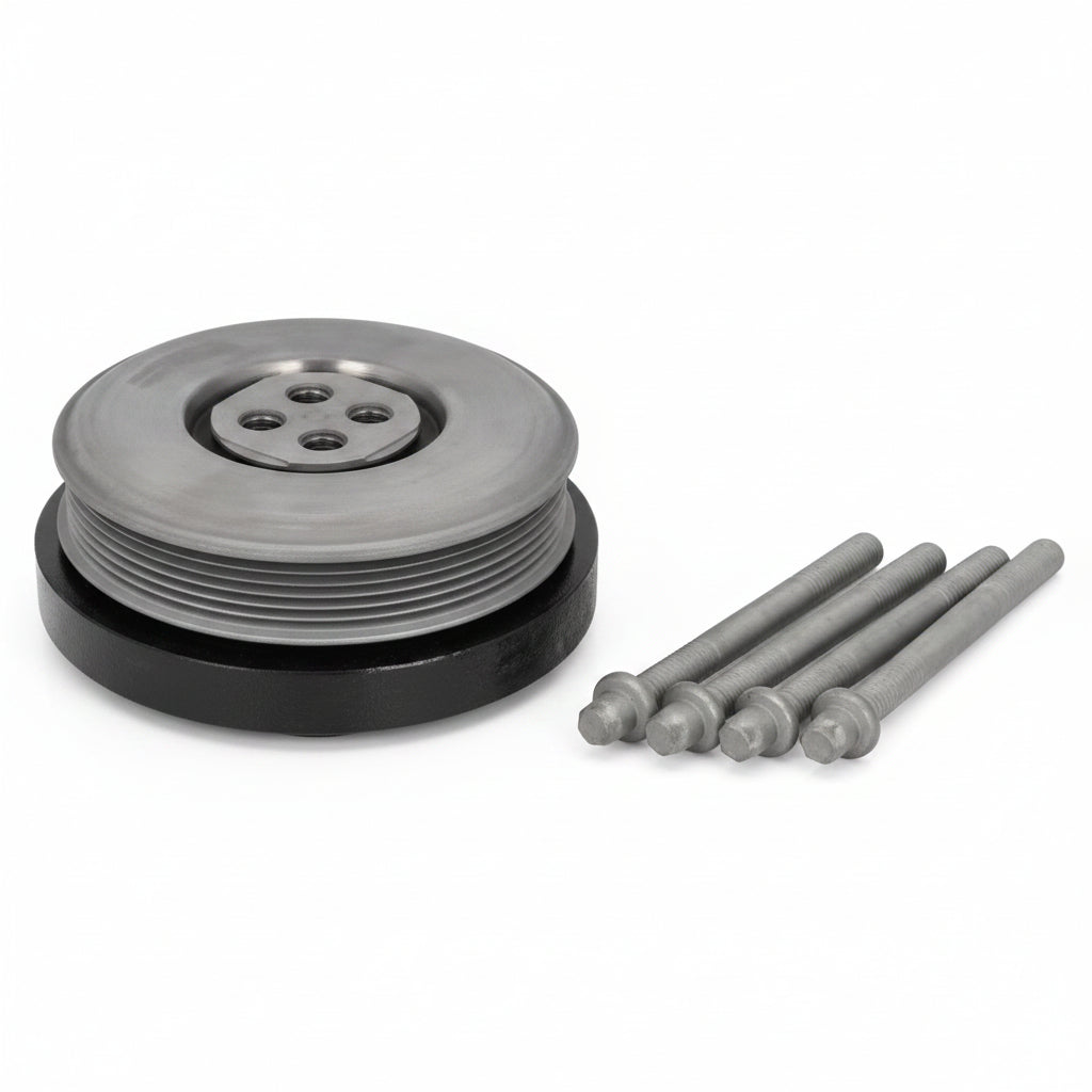 Belt Pulley C-CLASS (W205), CLS (C218), GLC (X253), GLE (W166) VD1219 6510350012 Compatible with MERCEDES-BENZ C-CLASS (W205), CLS (C218), GLC (X253), GLE (W166) (CONTINENTAL)