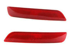 Rear Bumper Reflector Compatible With  BMW F15 Rear Bumper Reflector Left  63147847591 & Right 63147847592