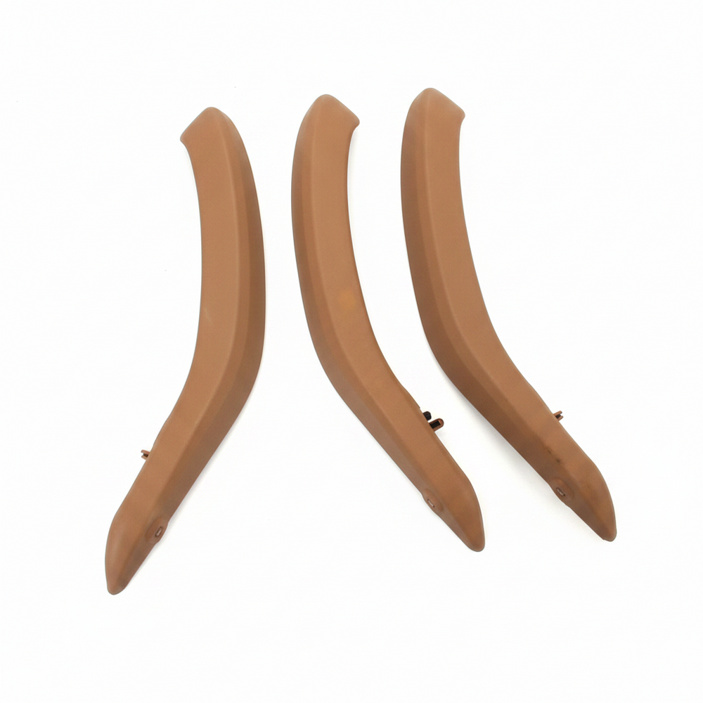 Inner Door Pull Handle Leather Cover Champagne Left 51417369073 Right 51417369074 BMW X5 X6  F15 F16