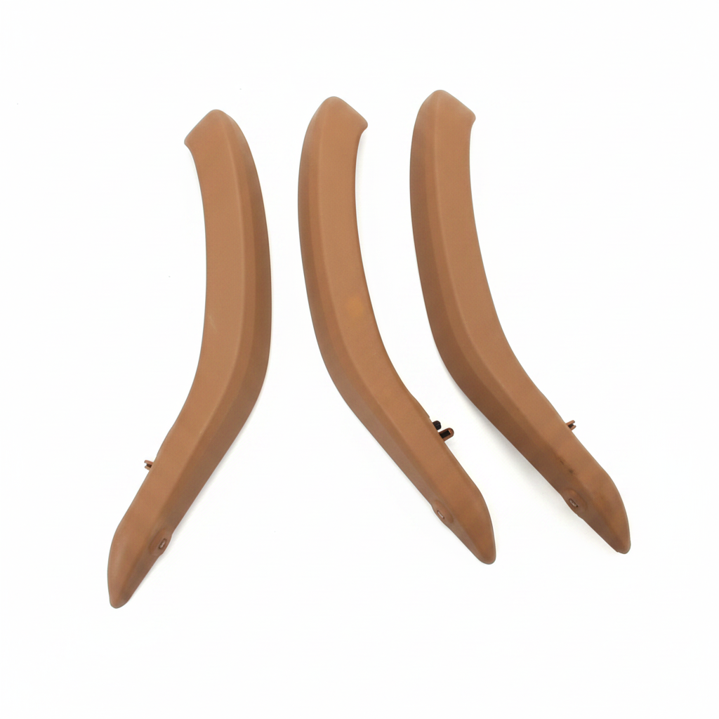 Inner Door Pull Handle Leather Cover Champagne Left 51417369073 Right 51417369074 BMW X5 X6  F15 F16