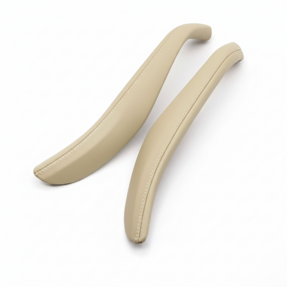 Interior Door handle cover Beige Colour Left/Right 51417438531 51417438532 Compatible With BMW 5 Series G30 G31 G38 F90(M5)