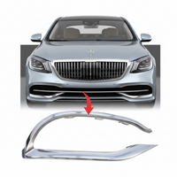 Front Bumper Chrome Right 2228854600 & Left 2228854500 Compatible with MERCEDES-BENZ E-Class W222 (2018-20) Tag No.220