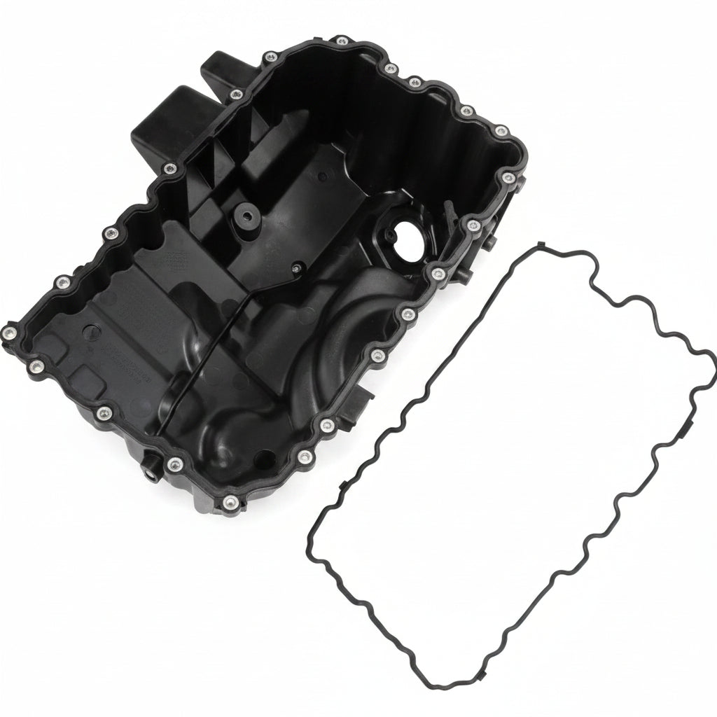 Transmission Oil Pan 11137618512 Compatible With  BMW 6 Speed GA6HP26Z