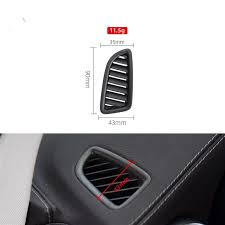 Mercedes Benz 253 Front AC Vent Dashboard Left & Right Set 25368038029 Black