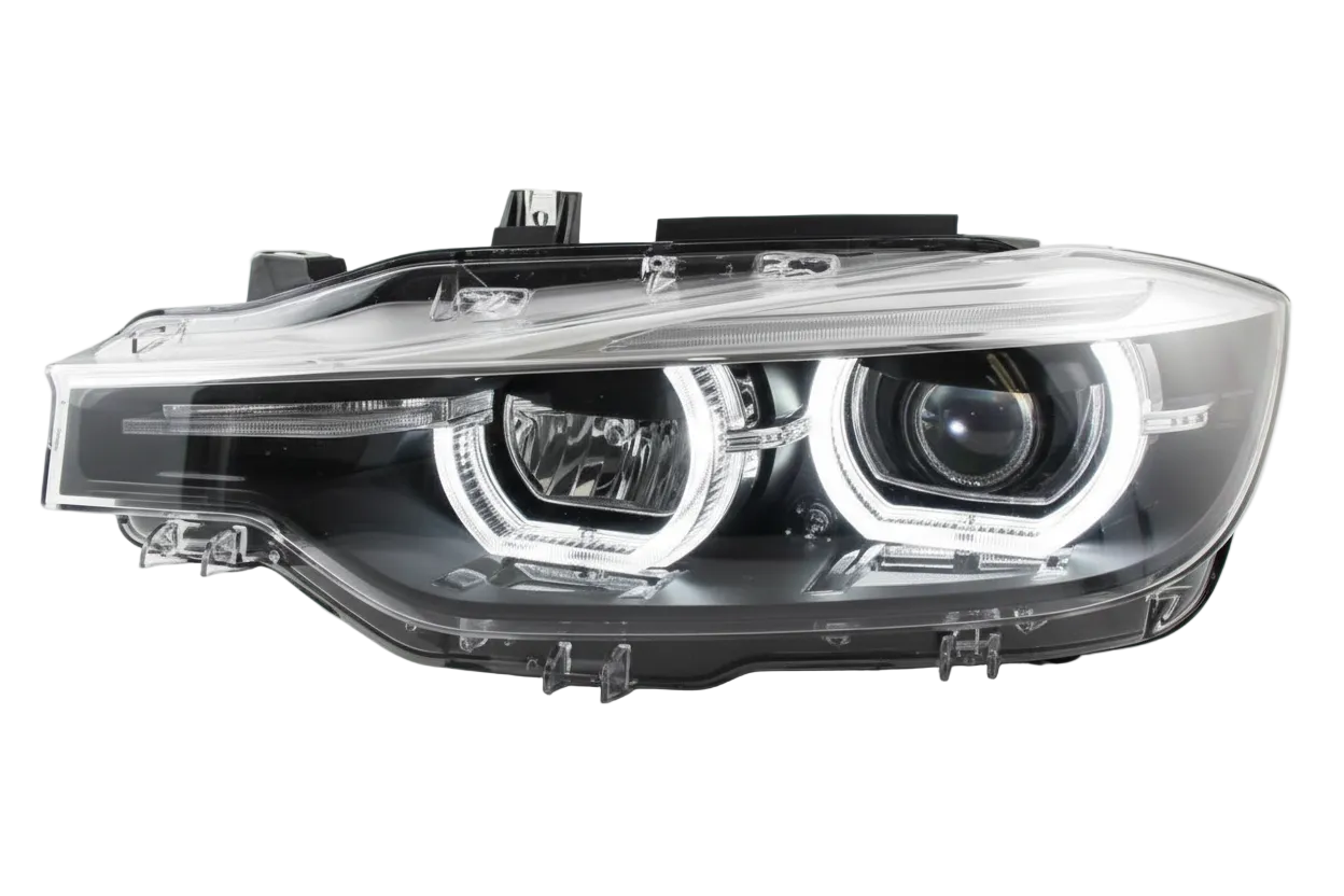 Headlight Headlamp Left 63118492473 & Right 63118492474 (Without Blaster) Compatible With BMW 3 Series F30 (2016-2019)  LED