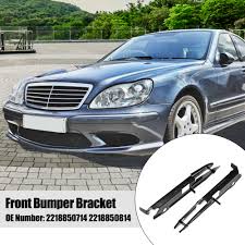 Front Bumper Bracket Left 2218850714 & Right 2218850814 Compatible With MERCEDES-BENZ S-CLASS (W221)  2007-2013 Tag No.881