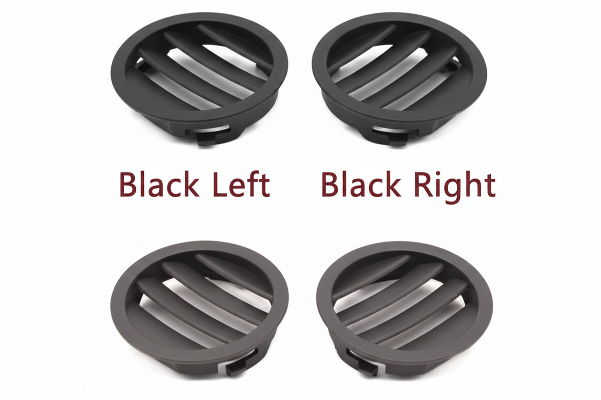 W166 Dashboard Round AcVent Grille set Moka 16683023548N85  16683024548N85 Compatible With Mercedes Benz ML GL GLS GLE W166 W292  2011 2018