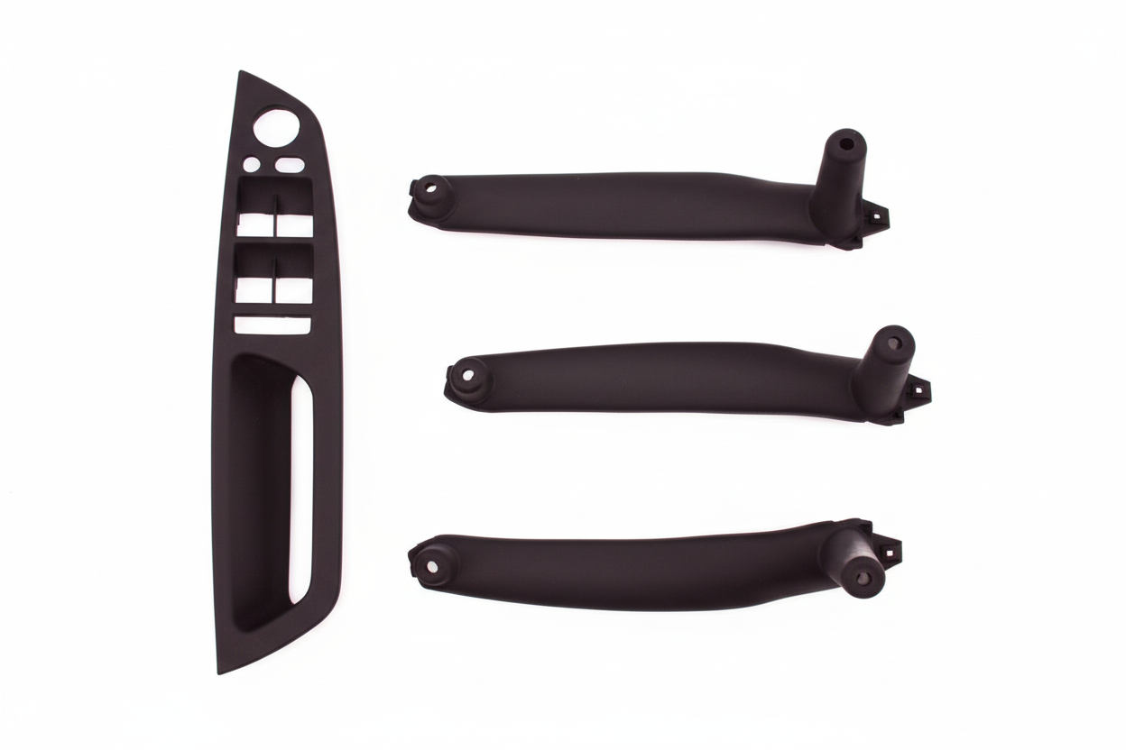 Inner Door Pull Handle Set Moka 51416975798 Left 51416969407 Right 51416969408 Compatible With BMW X5 X6 E70 E71 E72