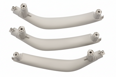 Inner Door Pull Handle Set  Oyster Left 51417345333  Right 51417345334  Compatible With BMW X5 X6 F15 F16