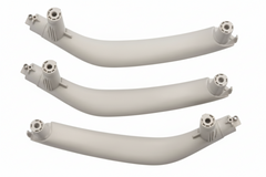 Inner Door Pull Handle Set  Oyster Left 51417345333  Right 51417345334  Compatible With BMW X5 X6 F15 F16