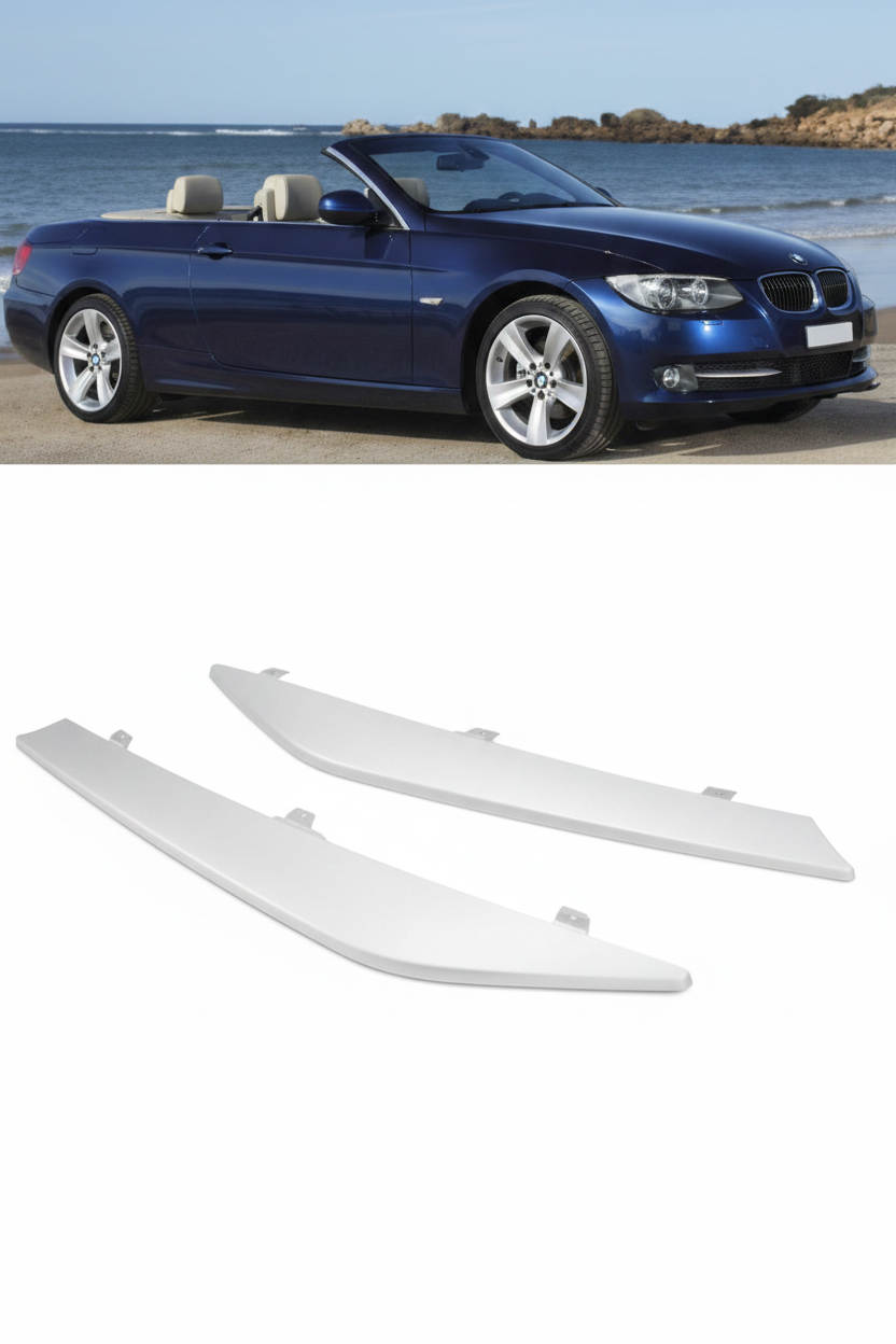 Fog Lamp Chrome Right 51117229182 & Left 51117229181 Compatible With BMW 3-Series E93 2011-14 Tag No.463