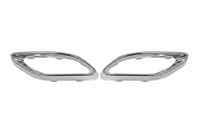 Rear Exhaust Chrome Right 2058852321 & Left 2058852221 Compatible With Mercedes-Benz C-Class W205 (2018-2020) Tag No.223
