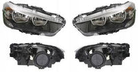 Headlight Headlamp Left 63117346533 & Right  63117346534  (Without Blaster) Compatible With BMW X1 E48  (2016-2019) Halogen