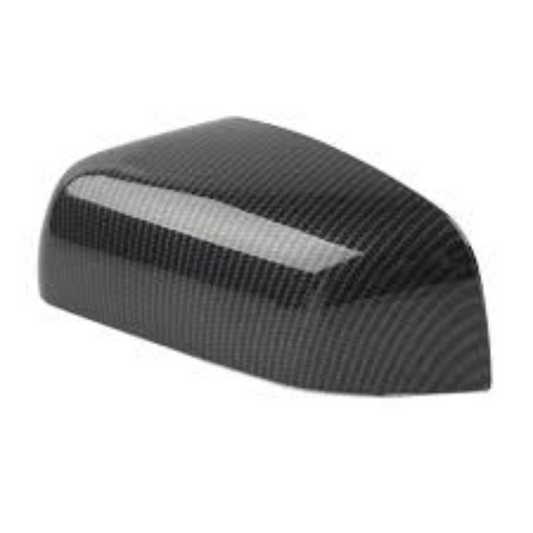 Side Mirror upper cover (Side Mirror cover) Carbon Fiber  Horn Model Left LR019961 & Right LR019962 Compatible With LAND ROVER DISCOVERY IV (L319) & RANGE ROVER III (L322) 2010-2015 TAG-SMC-02