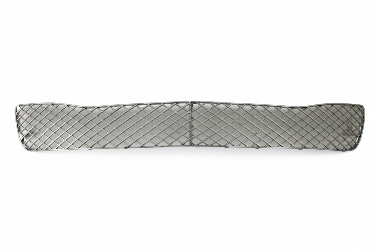 Black Front Bumper Under Grille 3W5807667D Compatible With Bentley Flying Spur