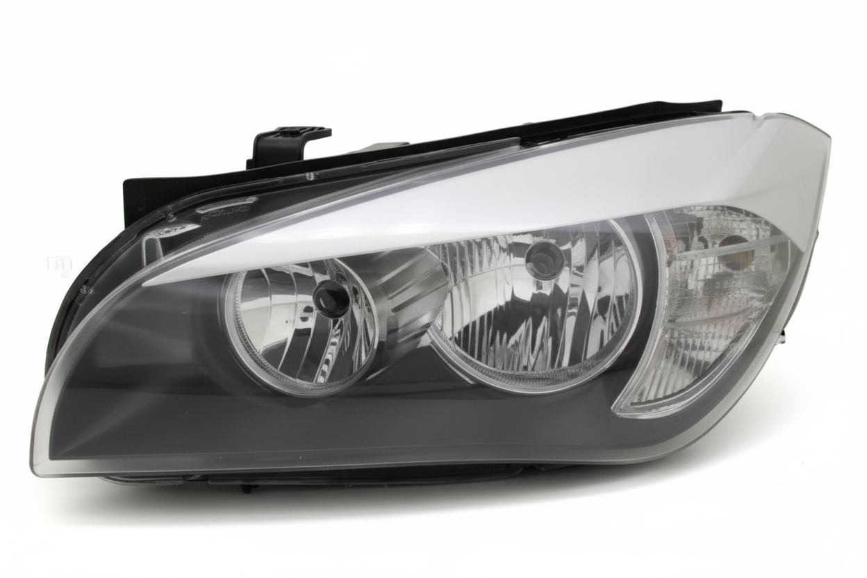 Complete Headlight Assy Left 63112990001 & Right 63112990002 (Without Blaster) Compatible With BMW X1 E84 (2009-2012) Tag No.59