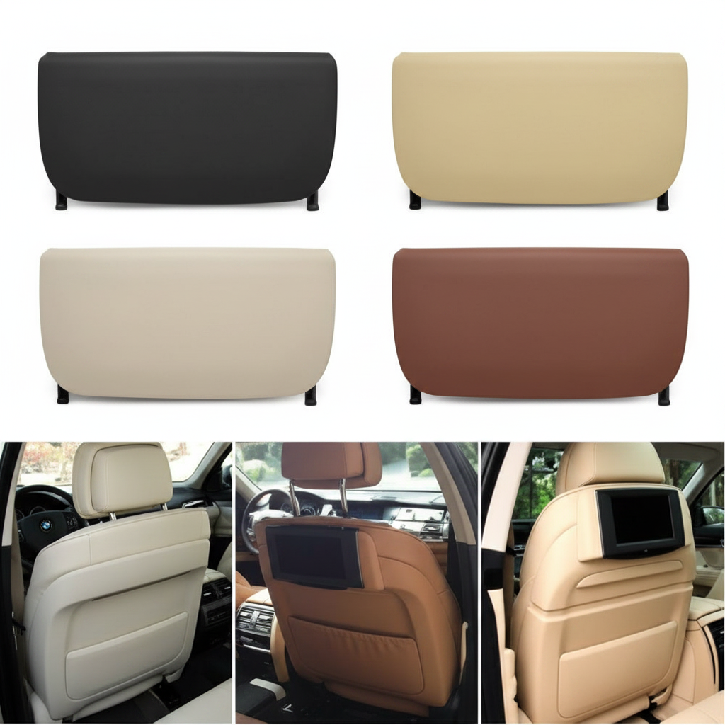 Front Seat Backrest Storage Pocket High-end Model  52107232092 Compatible With BMW 5GT/7 Series F07 F01 F02