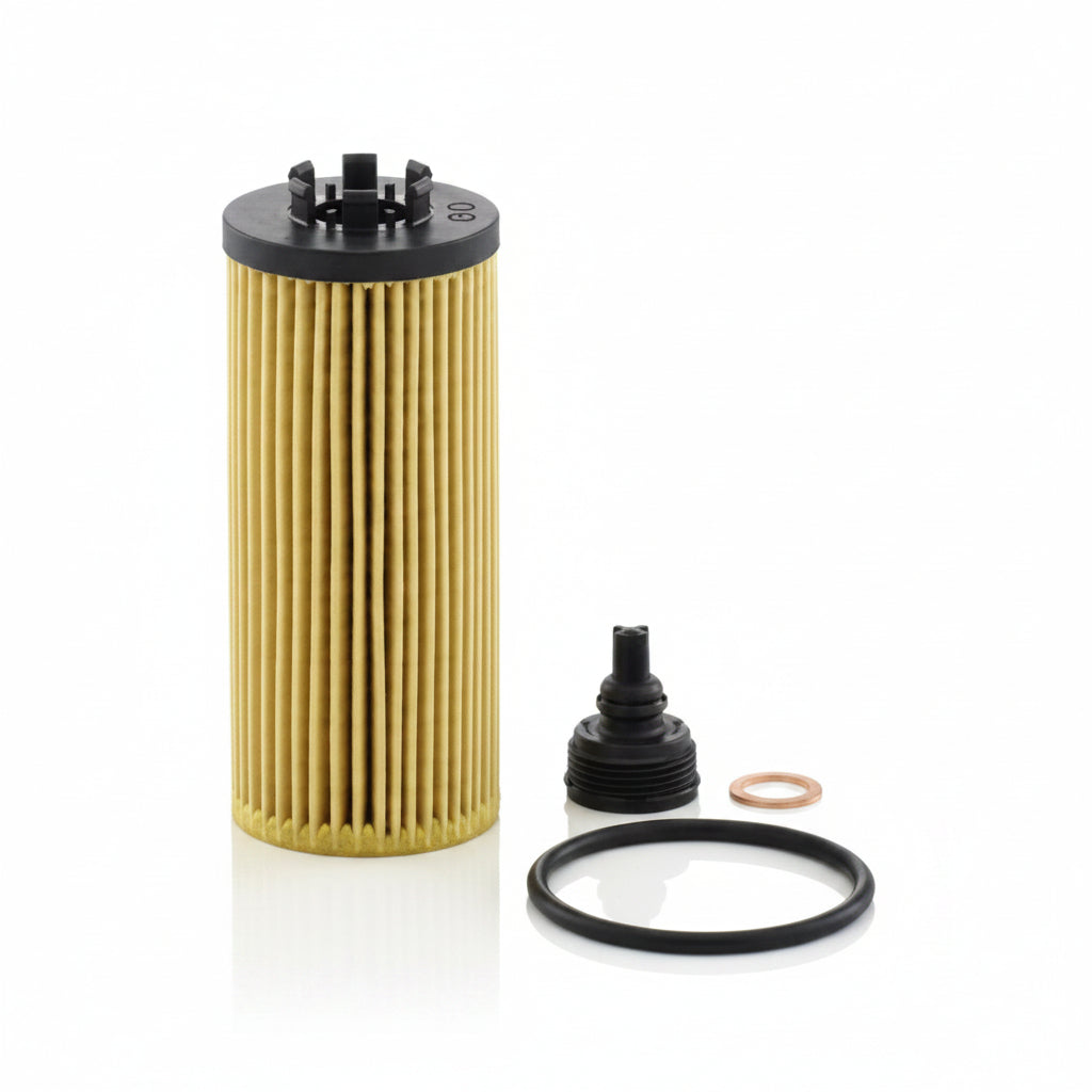 Oil Filter  E951H D497 & 11428593186 & OX1238D Compatible With BMW 2 Gran Coupe (F44) & X1 (F48) & MINI MINI (F55) | MINI / COOPER Tag 113