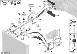 Hose Pipe 64539231048 Compatible With BMW F02 / 740 / F12 / 640