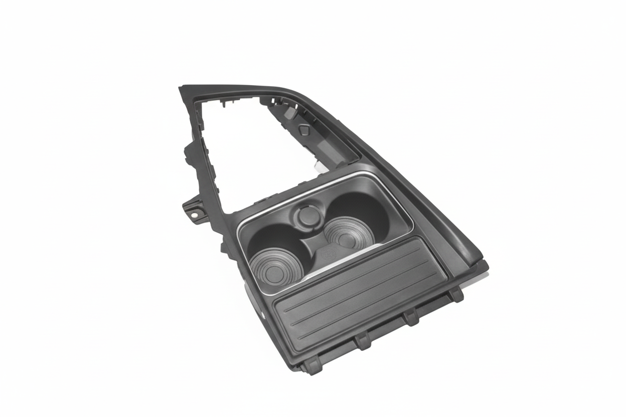 Center Black Cup Holder Cover 51169323675 51169323675-1 Compatible With BMW 3-Series F30 & F34