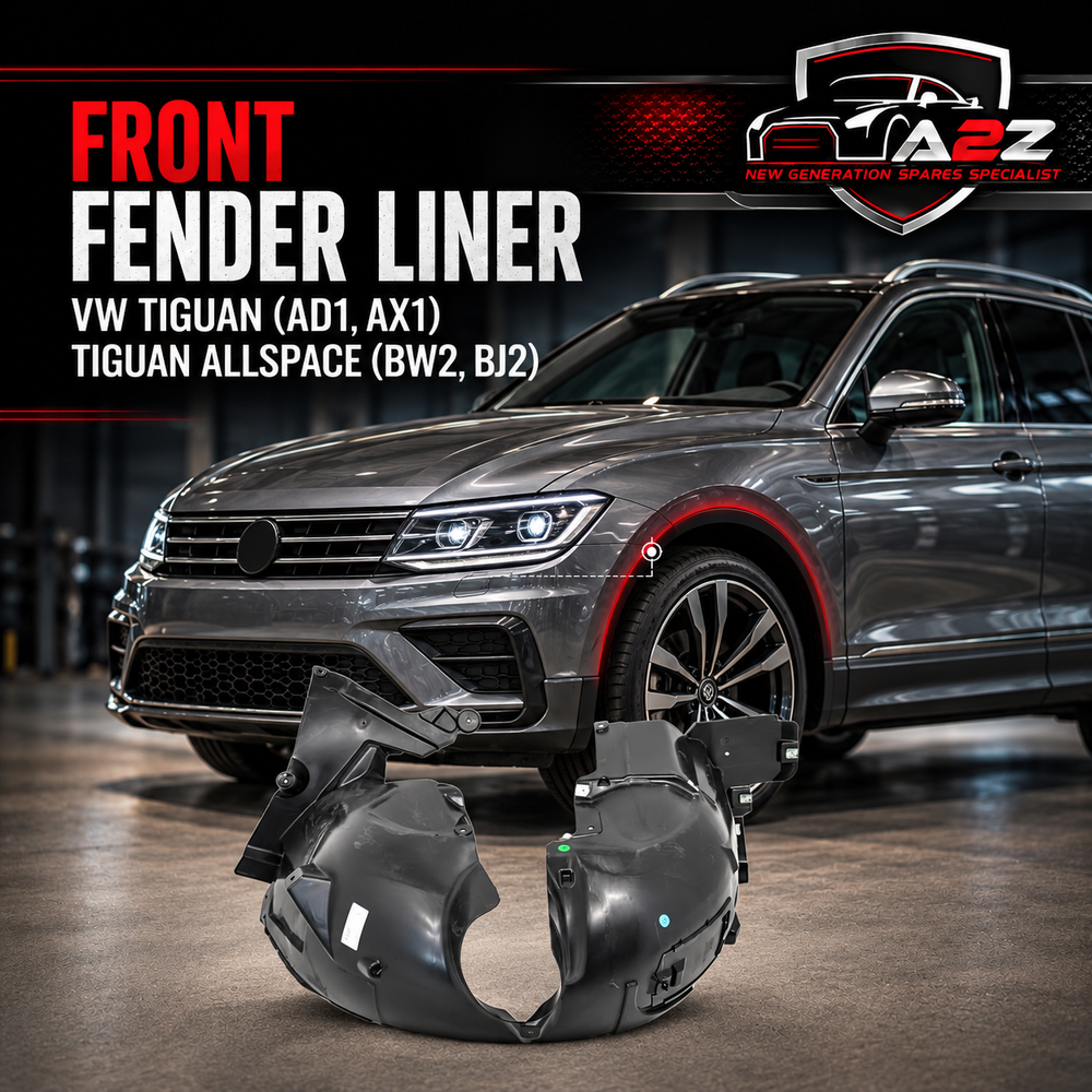 Front Right Fender Liner A2466900200 Compatible With VW TIGUAN (AD1, AX1) TIGUAN ALLSPACE (BW2, BJ2)